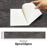 Wood Grain Texture PVC Peel And Sticker Friendly Floor Sticker MWDB001-003