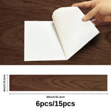 Wood Grain Texture PVC Peel And Sticker Friendly Floor Sticker MWDB001-003