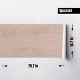 Self Adhesive Wood Grain Sticker Decal Furniture Decor Floor Sticker MWDBS001-003