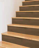 Wooden Texture Wooden Board Splicing Pattern Stairs Self Adhesive Peel And Sticker Stair Sticker HSS178-183