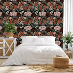 Floral Painting Pattern Peel and Stick  Wallpape HWP119-121