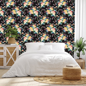 Floral Painting Pattern Peel and Stick  Wallpape HWP119-121