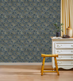 Nordic Style Symmetrical Geometric Floral Patterns Peel And Stick Wallpaper HWP122-139